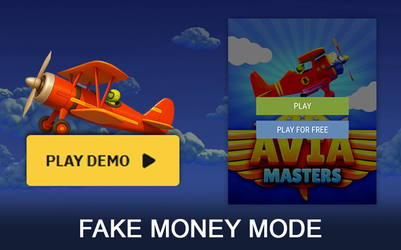 Try Aviamasters in demo mode before playing for real money.