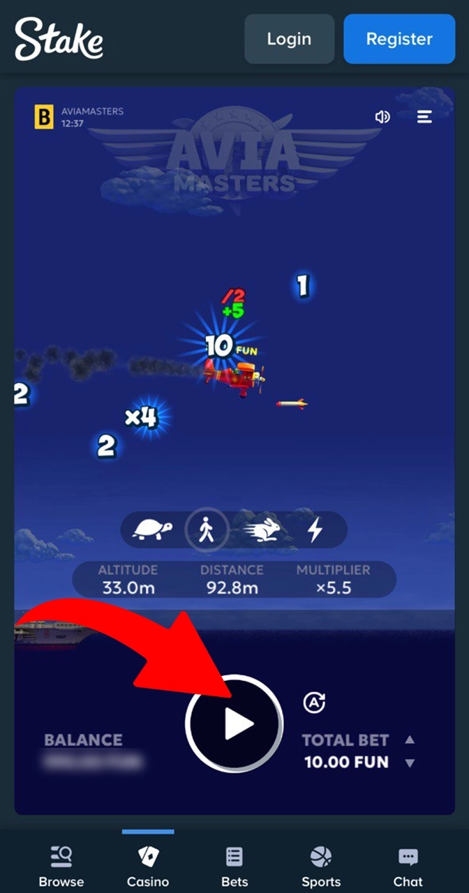 Start a round of Aviamasters and hope for luck.