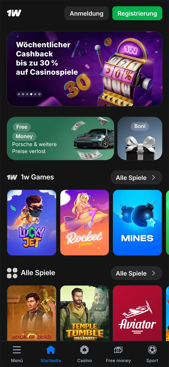 Besuchen Sie das Casino, wo Sie auf Aviamasters wetten können.