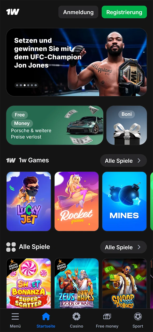 Registrieren Sie sich, um mit dem Wetten auf Aviamasters zu beginnen.