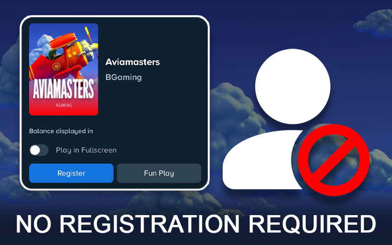 Start spinning instantly with no registration required for Aviamasters demo.