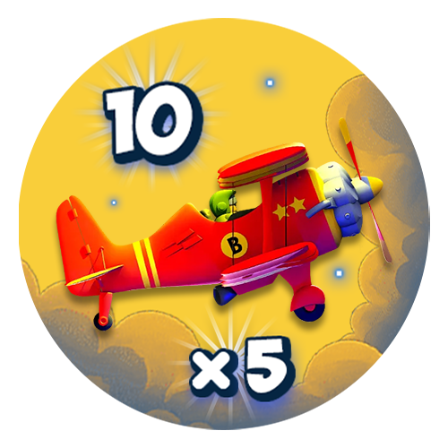 Profitez d'un gameplay unique en pilotant votre avion sur Aviamasters.